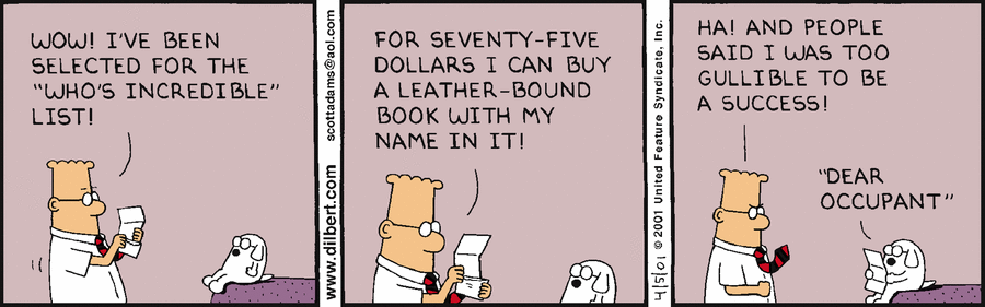 Dilbert Cartoon